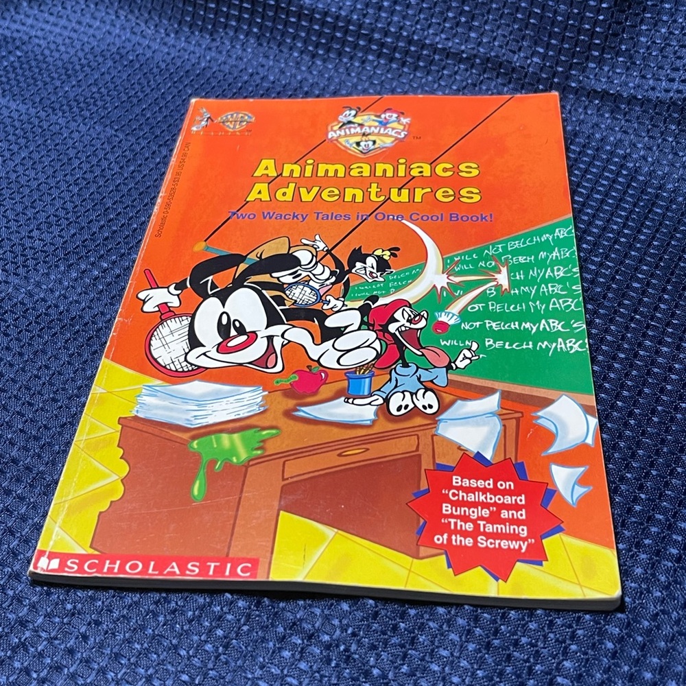 Vintage Animaniacs book
